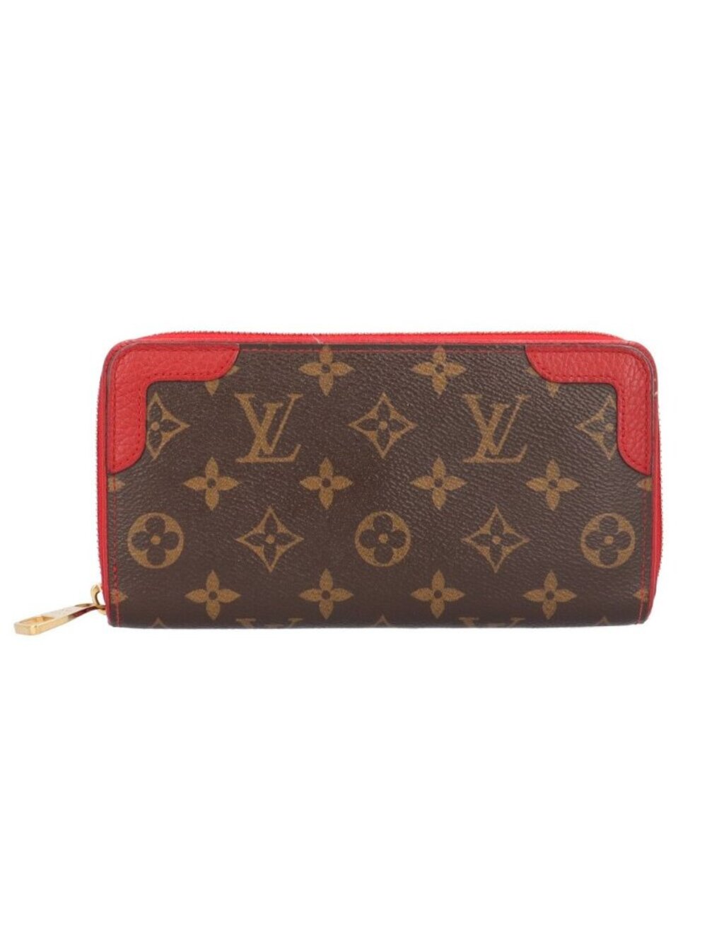 Louis Vuitton Zippy Wallet Monogram Retiro Long Canvas